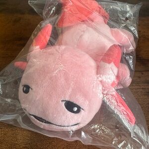 Axolotl Toy- pink push - new !